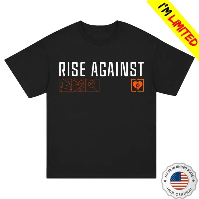 Official Rise Against Ricochet Laser Shirts (Black)