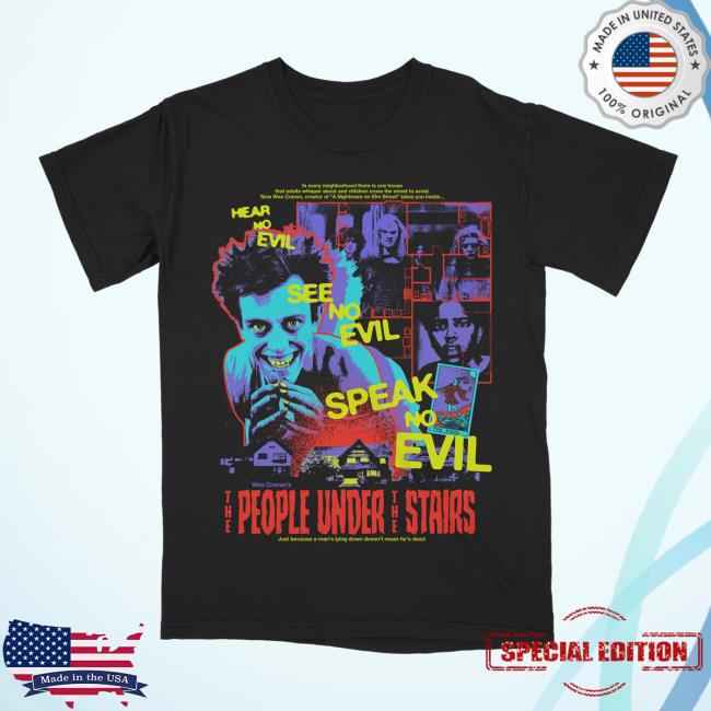 Official Studiohouse Designs The People Under The Stairs Tee Shirt
