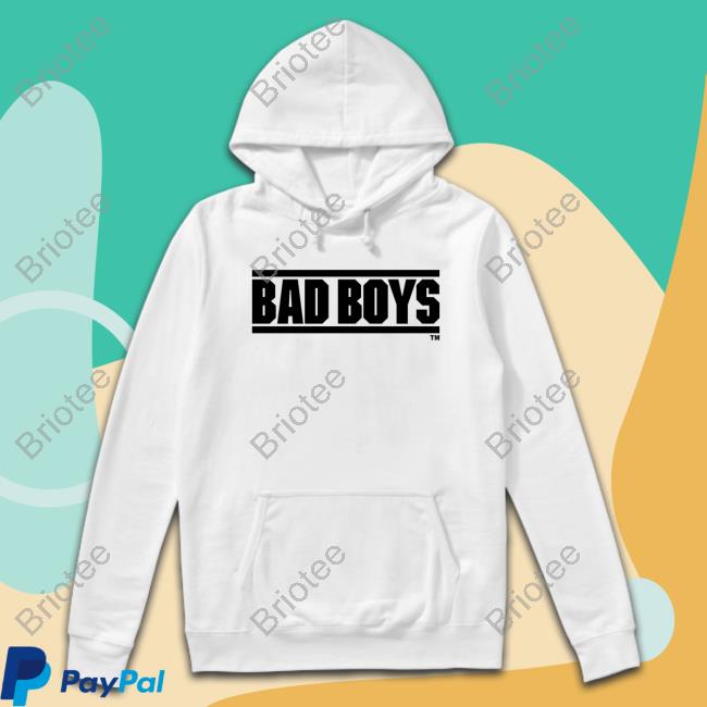 Bad Boys Logo White T Shirt