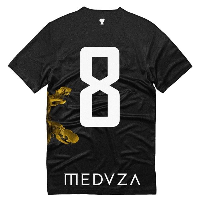 Official Meduza Merch Shop EURO 2024 Limited Edition Football Essential T Shirt No. 8 Meduza Clothing Store Apparel