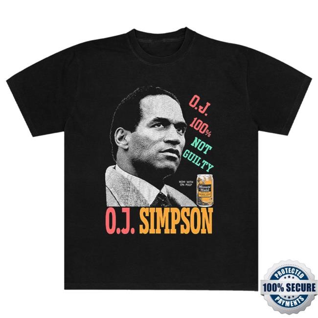 O.J.Simpson Let the Juice Go T Shirt