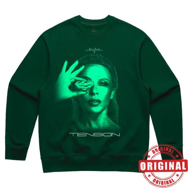 Official Kylie Minogue Merch Store Shop Kylie Minogue Tension Pull Over Hoodie KylieMinogue