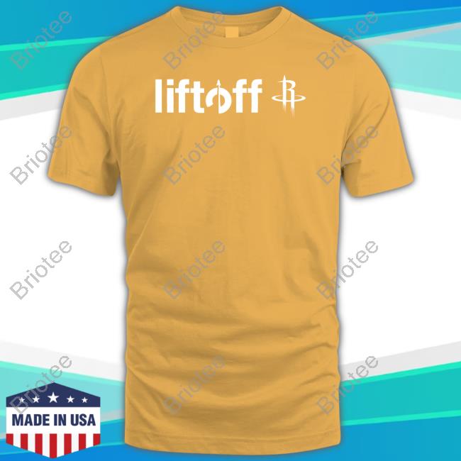 Official Houston Rockets Liftoff Shirt