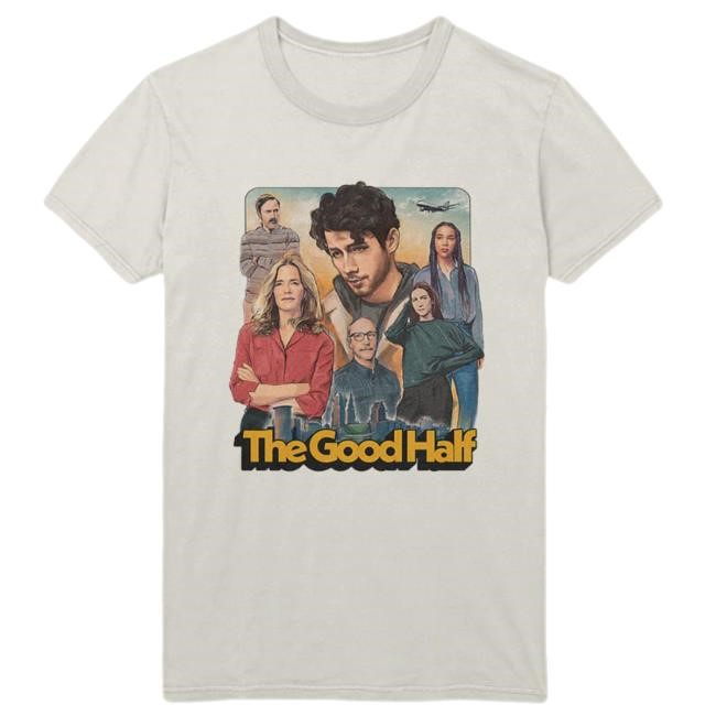 The Good Half Cast Tee - White - Nick Jonas