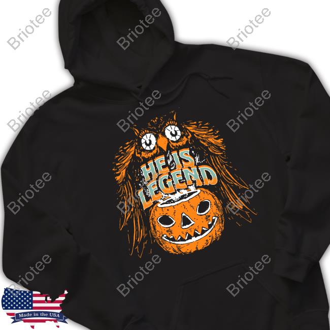 Official Holy Mountain Printing He Is Legend Pumpkin Shirts