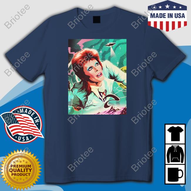 Nordacious Store Galactic Bowie Long Sleeve Tee