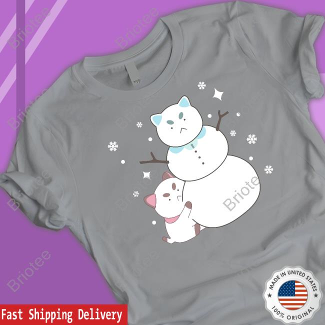 Bee And Puppycat Snowman T Shirt