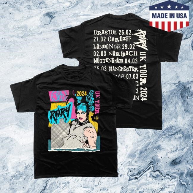 RØRY 2024 Uk Tour Shirt Roxanne Emery Merch