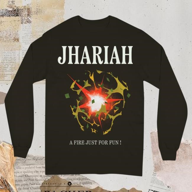 Official Jhariah Merch Store Jhariah Fire4fun Long Sleeve Tshirt