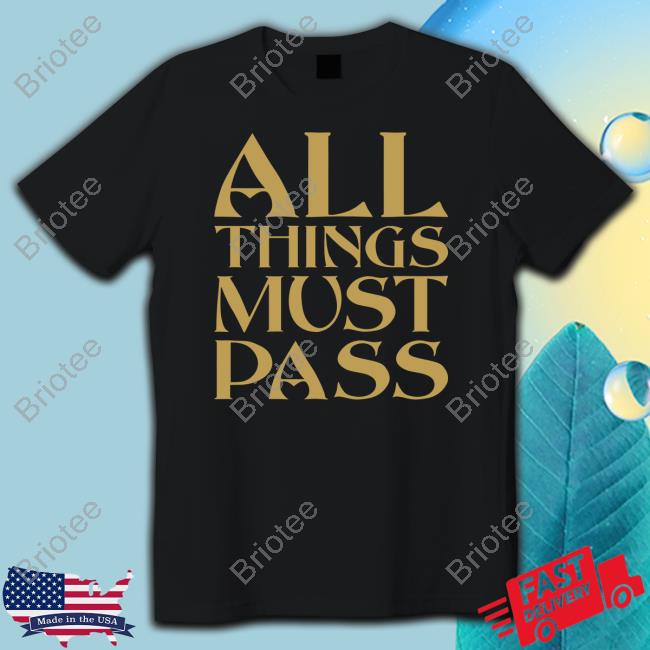 All Things Must Pass Shirt George Harrison Store Long Sleeve Tee