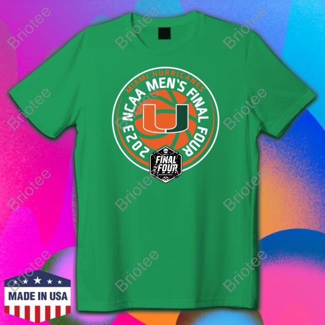 Miami Hurricanes 2023 Ncaa Men Final Four Tee Shirt