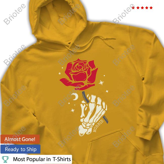 Official Morbid Podcast Merch Morbid Skeleton Rose T Shirts