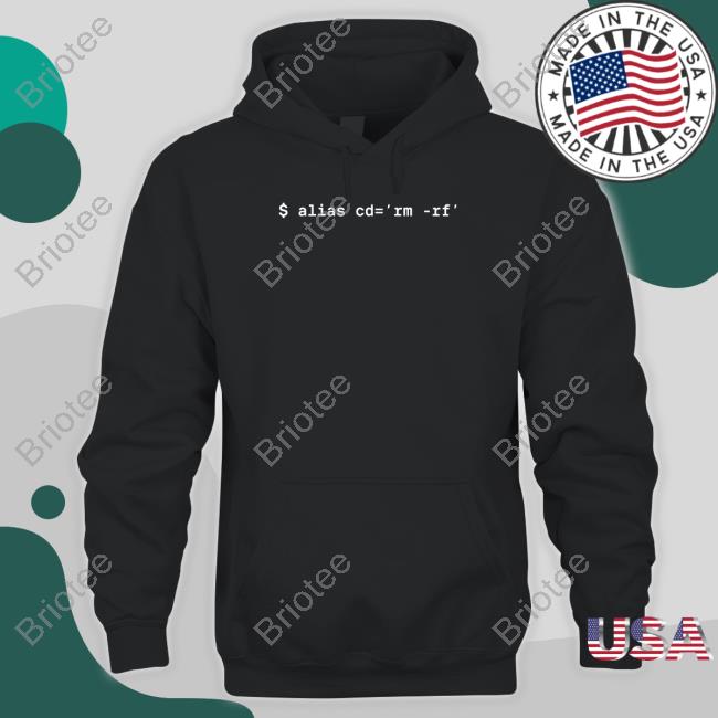 $ Alias Cd=Rm-Rf Hoodie Jess Jessicasachs