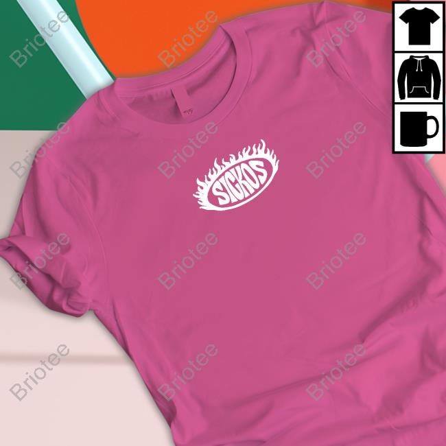 Official Sickos Merch Sickos Flame Hoodie