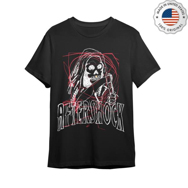 Aftershock 2023 Shop Store Merch Danger Blk Tee Shirt