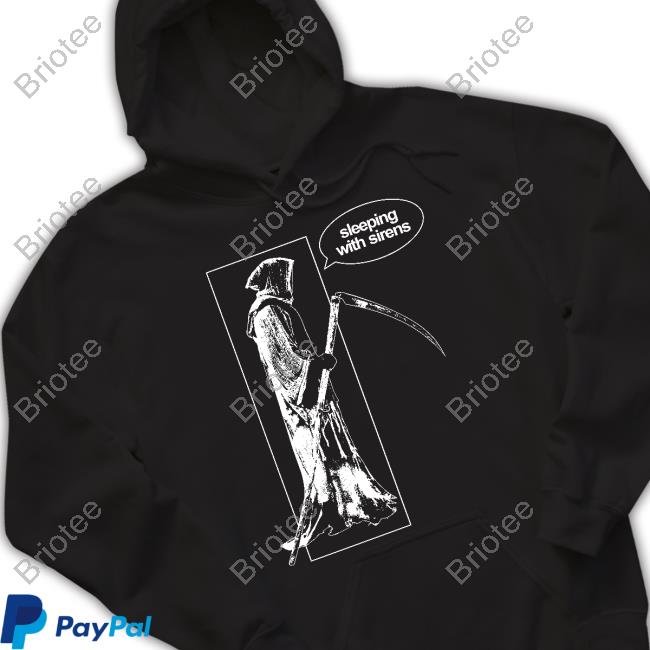Sirens Merch Grim Reaper Black Shirt