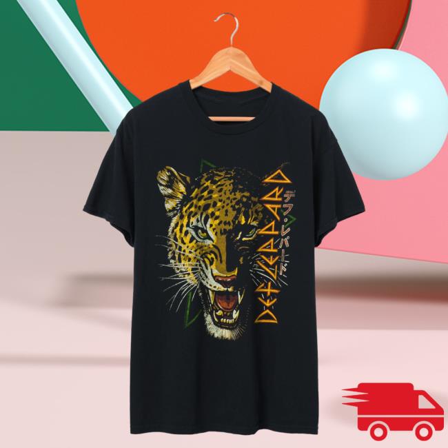 Official Junk Food Clothing Shop Junkfoodclothing Def Leppard Leopard Japanese Flea Market T Shirt Junk Food Store Shop