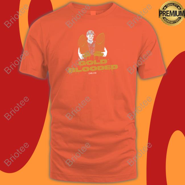 Official Gold Blooded Long Sleeve Tee ApolloHOU