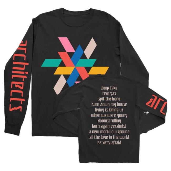 Official Kings Road Merch Store Architects Merch Store Shop Architects Route 3 Longsleeve (Black) KingsRoadMerch