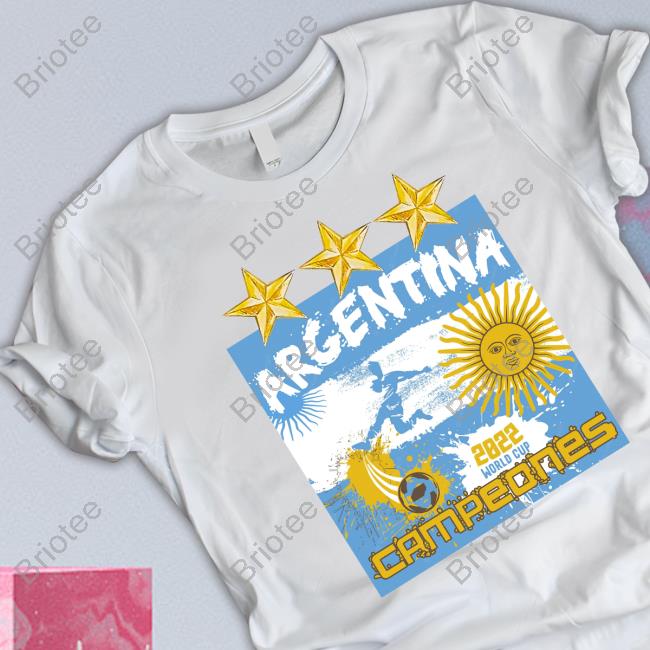 Argentina 2022 World Cup Campeones T-Shirt