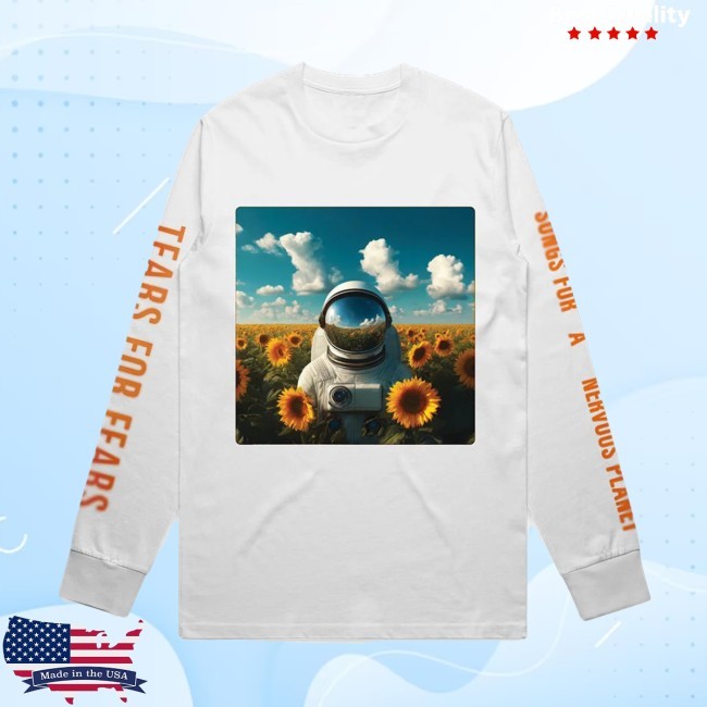 Songs for a Nervous Planet Cover Long Sleeve Tee Tears For Fears