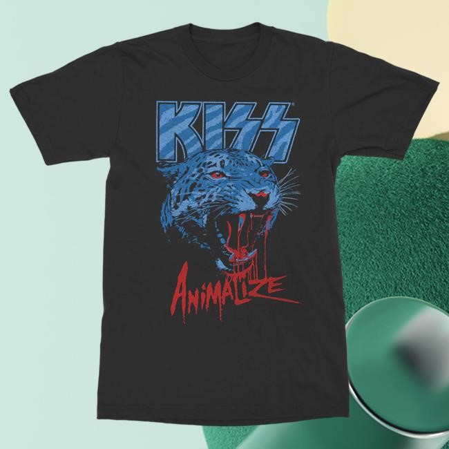 Kiss Animalize Tracklist Hot Shirt Kiss Band Official Merch Store