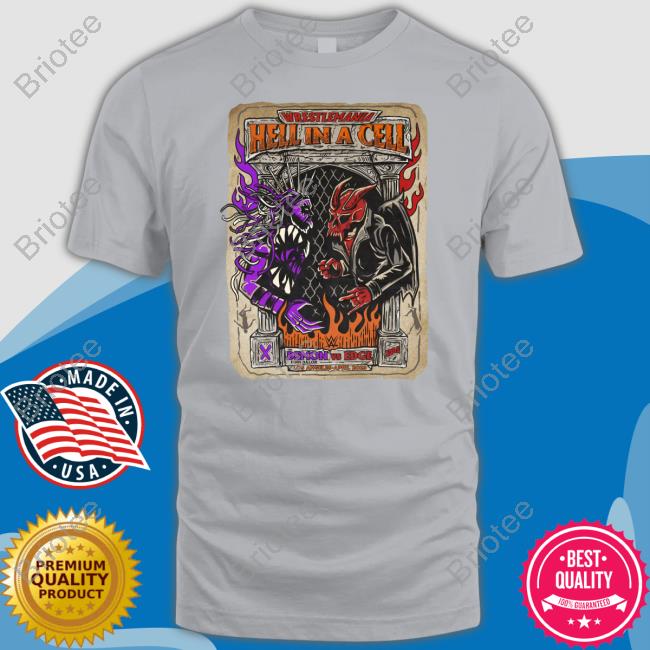 Wrestlemania Hell In A Cell Demon Vs Edge Long Sleeve T Shirt