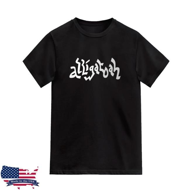 Alligatoah Short Sleeve Tee Logo schwarz – Alligatoah Shop