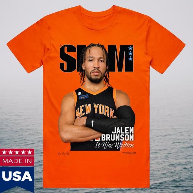 Slam Goods Cover Tee - Jalen Brunson (Slam 243) T Shirt