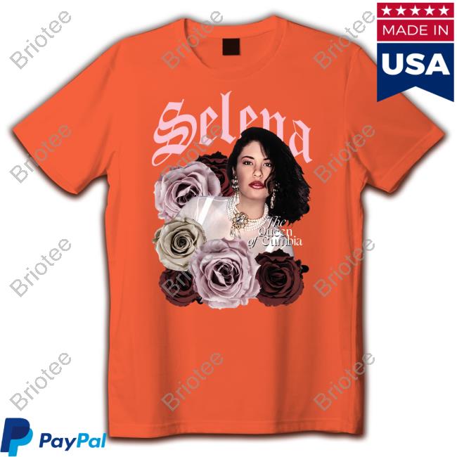 Floral Selena The Queen Of Cumbia T-Shirt
