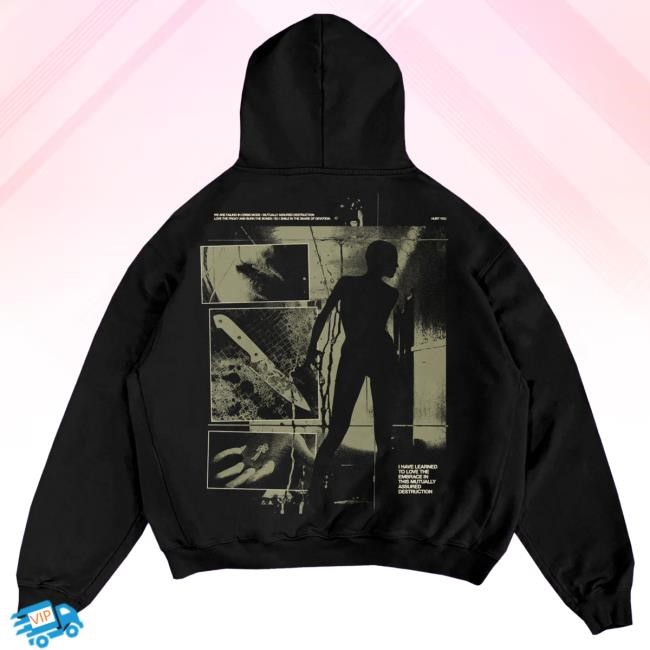 Official Spiritbox Merch Store Spirit Box Hurt You Black Zip Sweatshirts Spiritbox Clothing Shop
