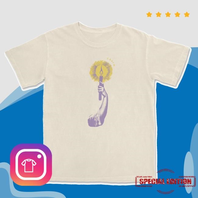 Clairo Official Merch Store Charm Candle T-Shirts Clairo Clothing Shop Apparel Clairo Band