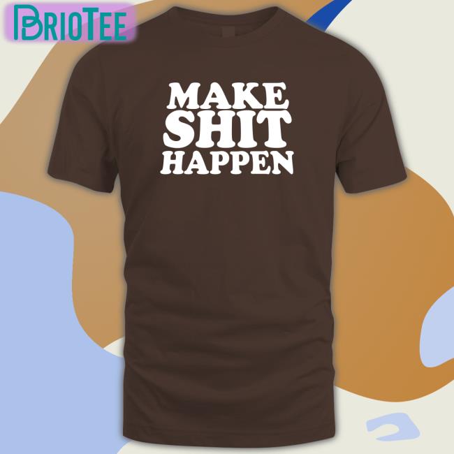Make Shit Happen Black Shirt 2022 Ananya Panday