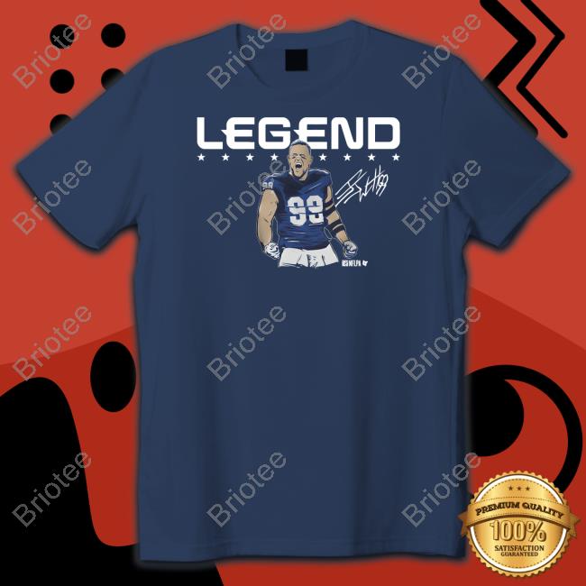 Breakingt Merch J.J. Watt Legend Hoodies