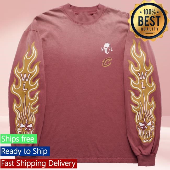 Official Warren Lotas Merch Shop Cleveland Cavaliers L/S Shirt | Warren Lotas