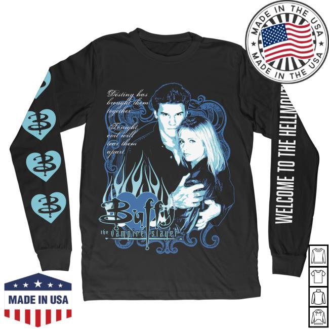 Official Studiohouse Designs Buffy & Angel Long Sleeve Shirts