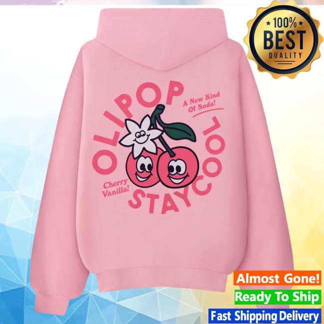 Official Stay Cool Clothing Store Staycool Olipop Cherry Vanilla Pullover Hoodie StaycoolNyc