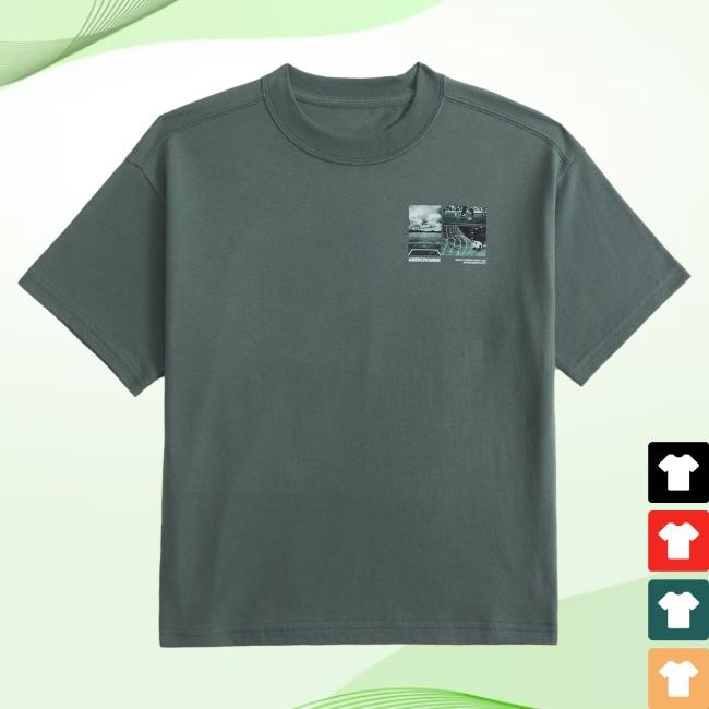 Official Abercrombie And Fitch Merch imagery graphic logo Tee