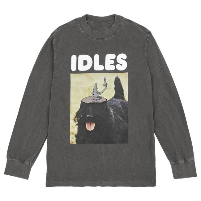 Official Idles Merch Store Shop Idles Band Mudwig x IDLES - Brutalism LS Tee