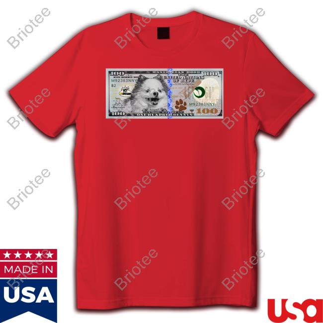 Maxdood Merch Benny Commemorative $100 T Shirt