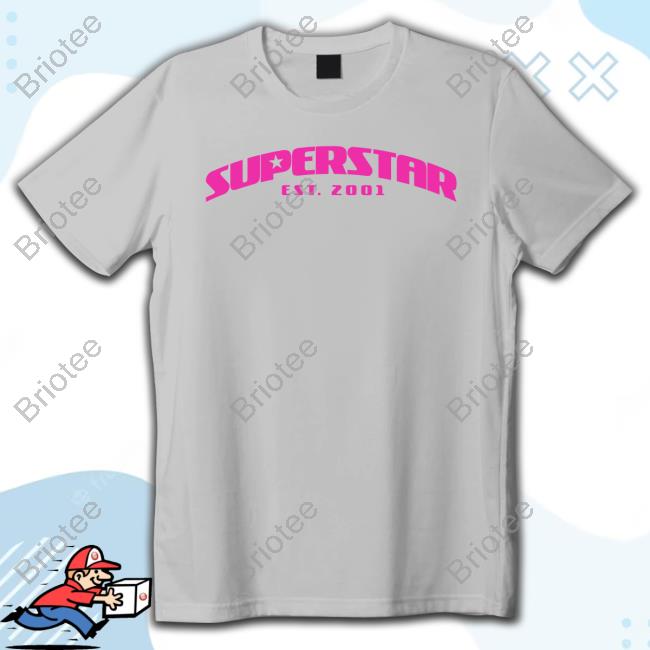 Superstar Est 2001 Pink Tee Shirt