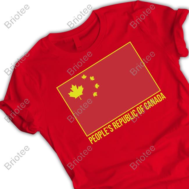 People's Republic Of Canada Chinese Flag T Shirts