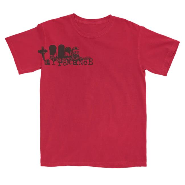 Official Maniacs Store My Chemical Romance Cemetary Tshirt
