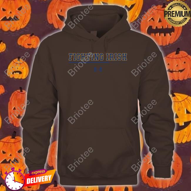 Official Gerad Parker Fighting Irish Notre Dame Hoodie Matt Freeman
