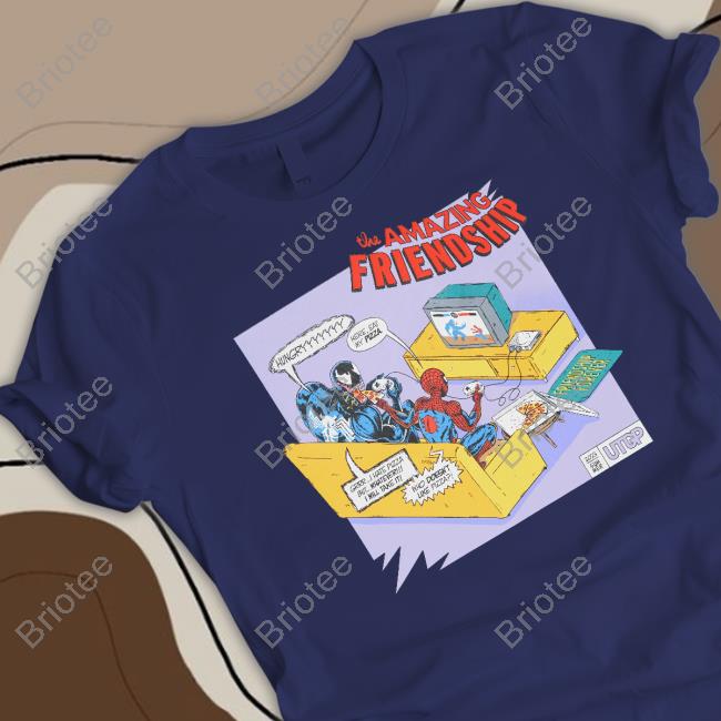 The Amazing Friendship Spider-Man And Venom T Shirt