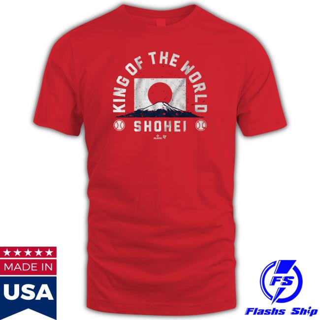 Shohei Ohtani King Of The World Shirt