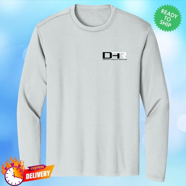 Denny Hamlin Aluminium Grey Mist Upf 50+ Lightweight T Shirt Official DH Merch Store