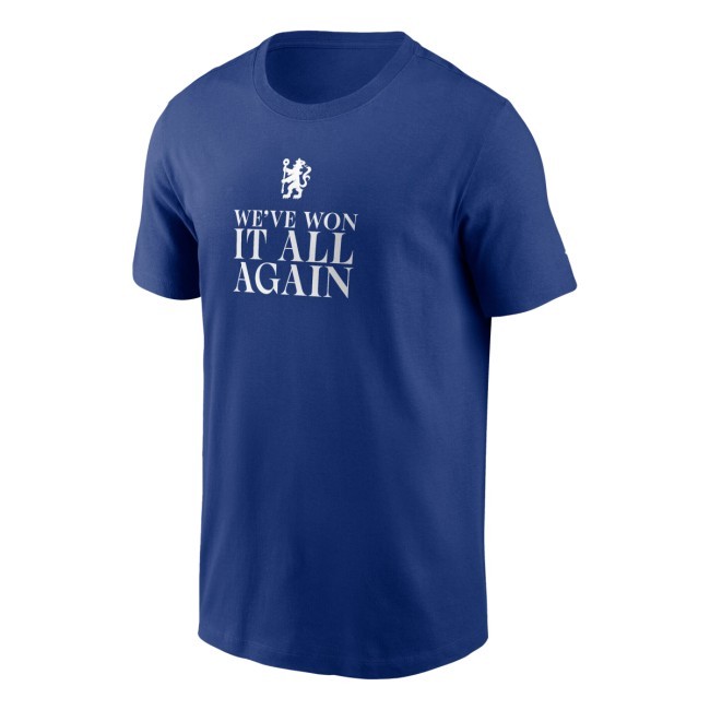 Chelsea We've Won It All 'Again' Graphic New T-Shirt