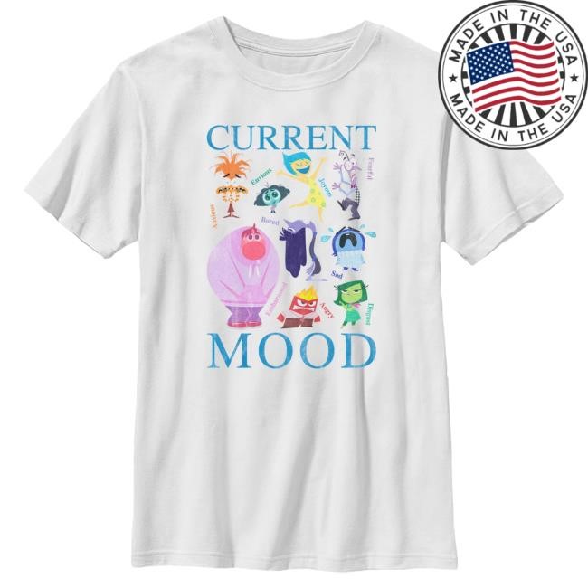 Regal Theatres Store Inside Out 2: Current Mood Shirt 2024