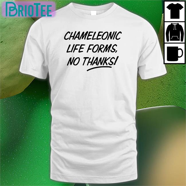 Eddsworld Chameleonic Life Forms No Thanks T Shirt Zazzle Riottdesigns Merch
